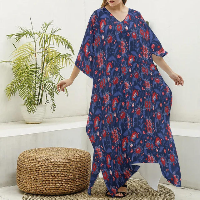 Twilight Botanica (Kaftan)-Kaftan-Swish Embassy