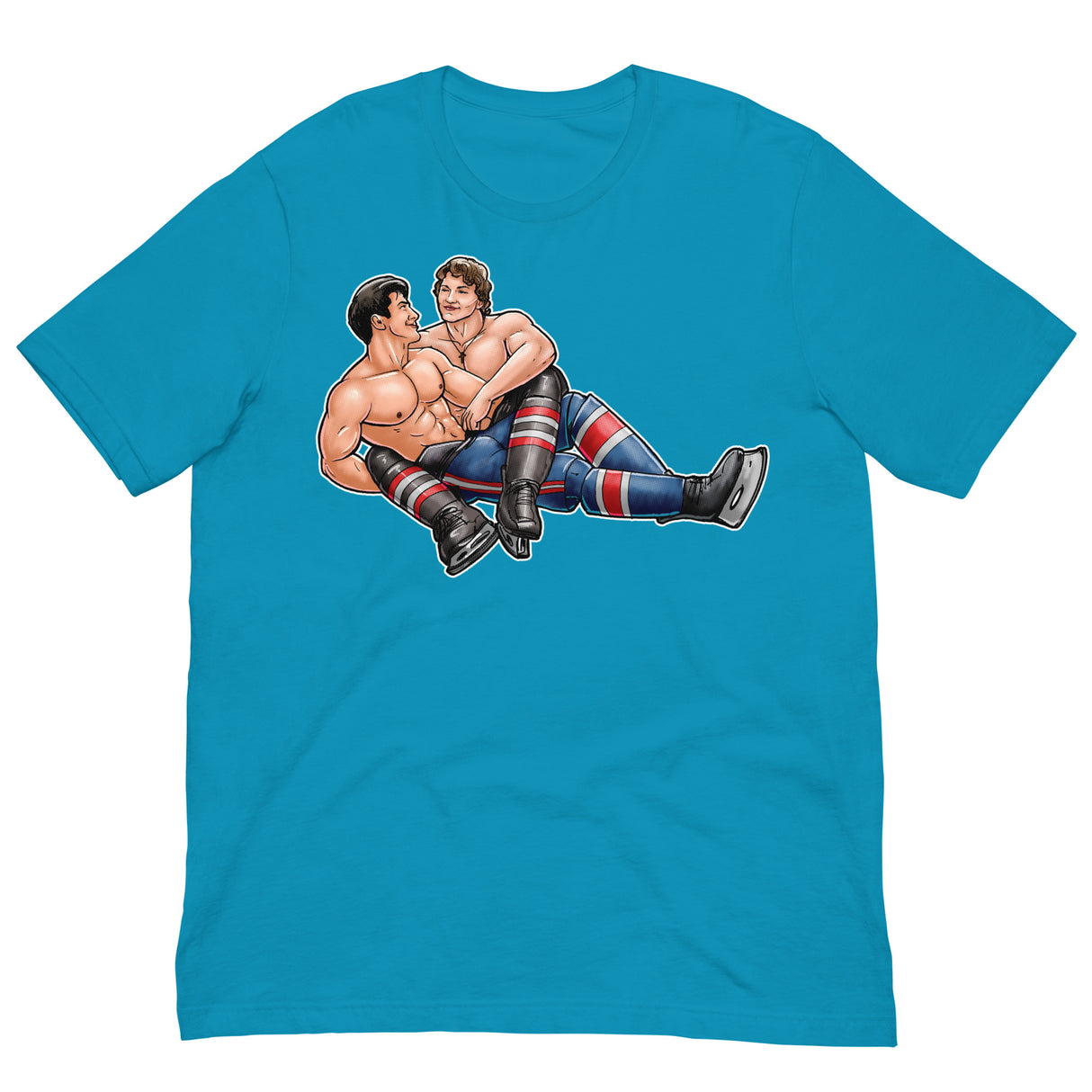 Two Man Advantage-T-Shirts-Swish Embassy