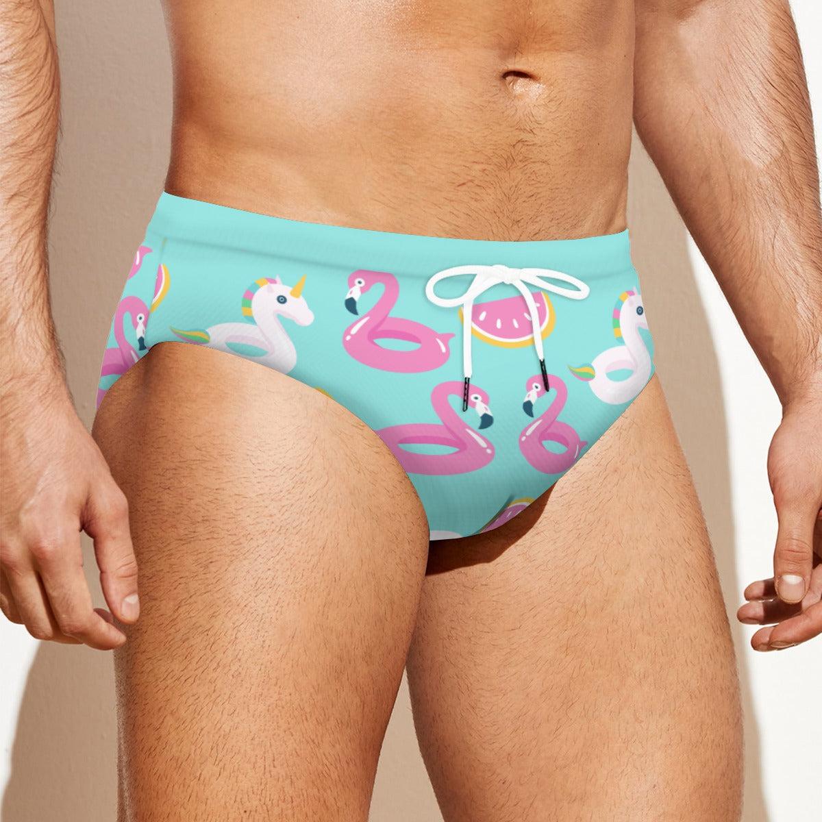 Unicorn Floatie (Swim Briefs)-Swim Briefs-Swish Embassy