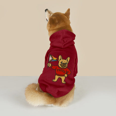 Varsity Pride Puppy (Pet Hoodie)-Pet Hoodie-Swish Embassy