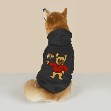 Varsity Pride Puppy (Pet Hoodie)-Pet Hoodie-Swish Embassy