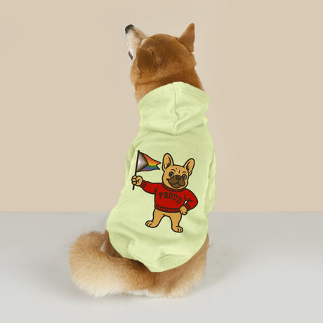 Varsity Pride Puppy (Pet Hoodie)-Pet Hoodie-Swish Embassy