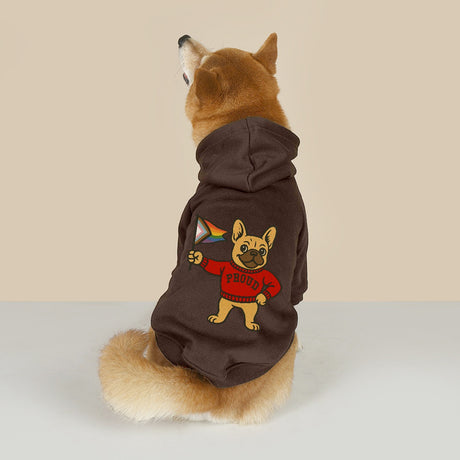 Varsity Pride Puppy (Pet Hoodie)-Pet Hoodie-Swish Embassy