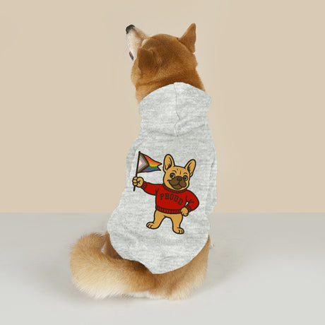 Varsity Pride Puppy (Pet Hoodie)-Pet Hoodie-Swish Embassy