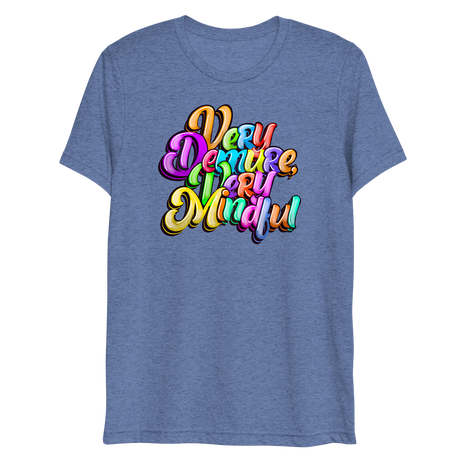 Very Demure Very Mindful (Triblend)-Triblend T-Shirt-Swish Embassy