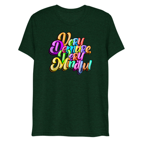 Very Demure Very Mindful (Triblend)-Triblend T-Shirt-Swish Embassy