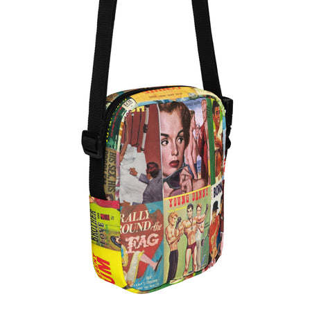 Vintage Gay Pulp (Crossbody Bag)-Crossbody Bag-Swish Embassy