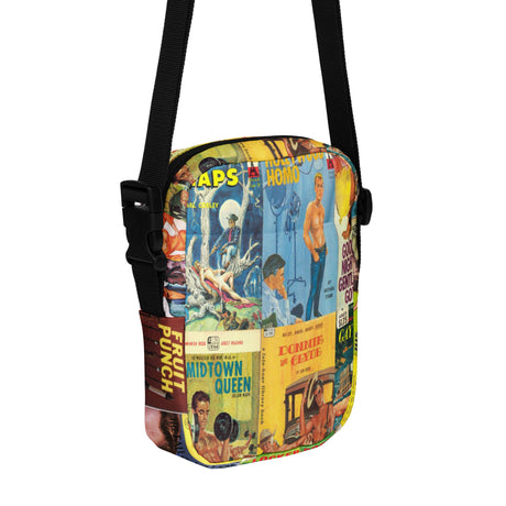 Vintage Gay Pulp (Crossbody Bag)-Crossbody Bag-Swish Embassy