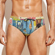 Vintage Pulp (Swim Briefs)-Swim Briefs-Swish Embassy