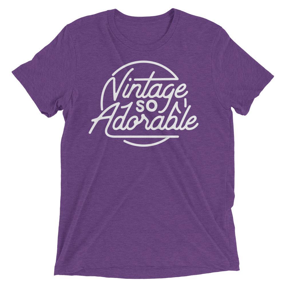 Vintage So Adorable (Triblend)-Triblend T-Shirt-Swish Embassy