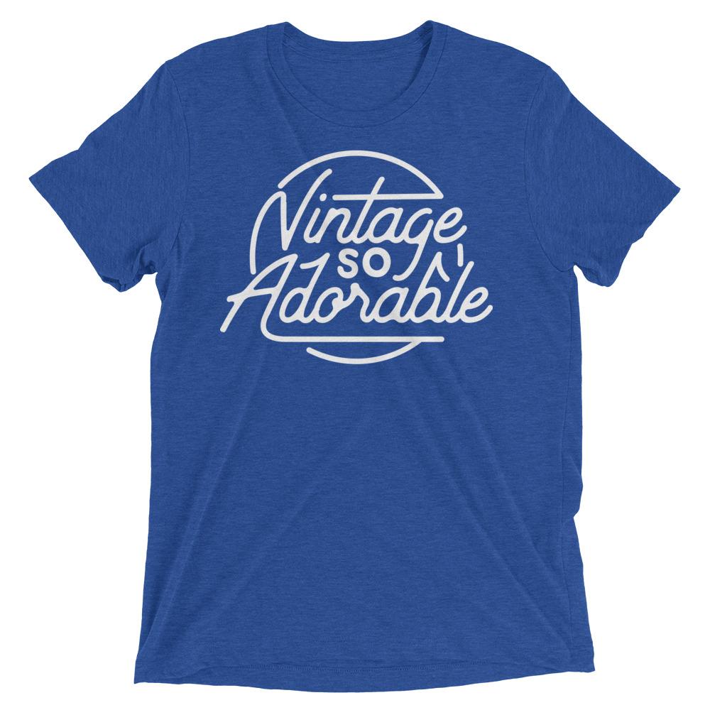 Vintage So Adorable (Triblend)-Triblend T-Shirt-Swish Embassy