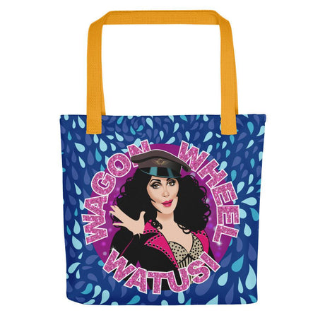 Wagon Wheel Watusi (Tote bag)-Bags-Swish Embassy