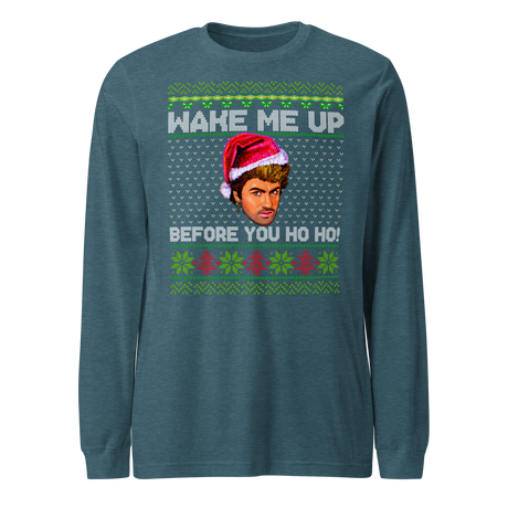 Wake Me Up (Ugly Christmas)-Christmas T-Shirts-Swish Embassy