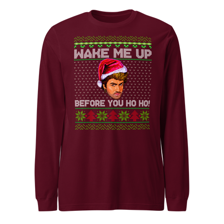 Wake Me Up (Ugly Christmas)-Christmas T-Shirts-Swish Embassy