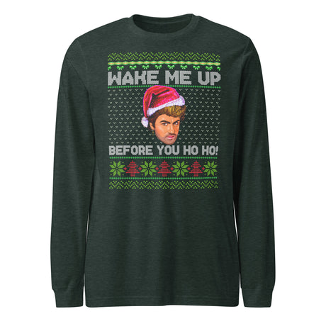 Wake Me Up (Ugly Christmas)-T-Shirts-Swish Embassy