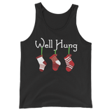 Well Hung Stocking (Tank Top)-Christmas Tank Tops-Swish Embassy