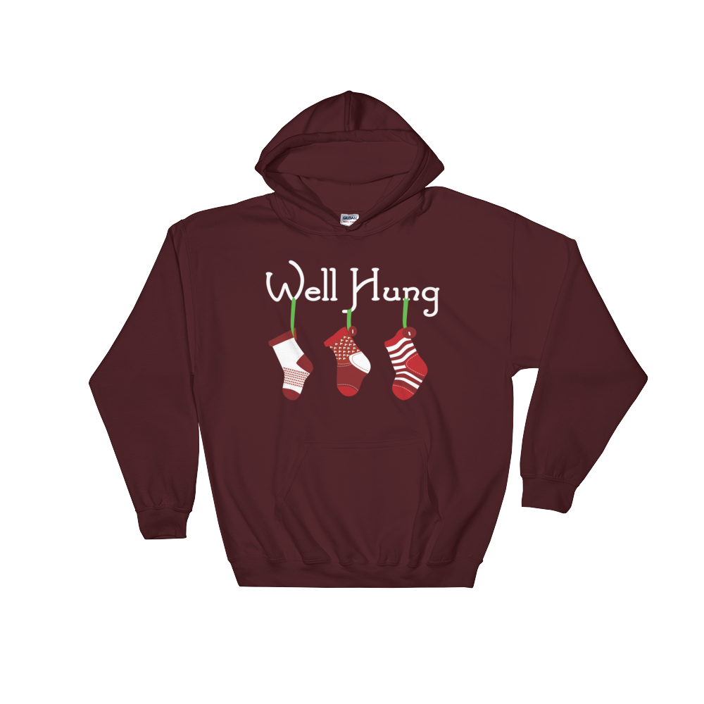 Well Hung Stockings (Hoodie)-Hoodie-Swish Embassy