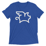 When Pigs Fly (Triblend)-Triblend T-Shirt-Swish Embassy