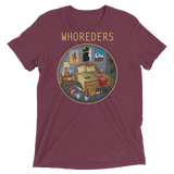 Whoreders (Triblend)-Triblend T-Shirt-Swish Embassy