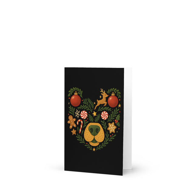 Winter Bear (Christmas card)-Greeting Card-Swish Embassy
