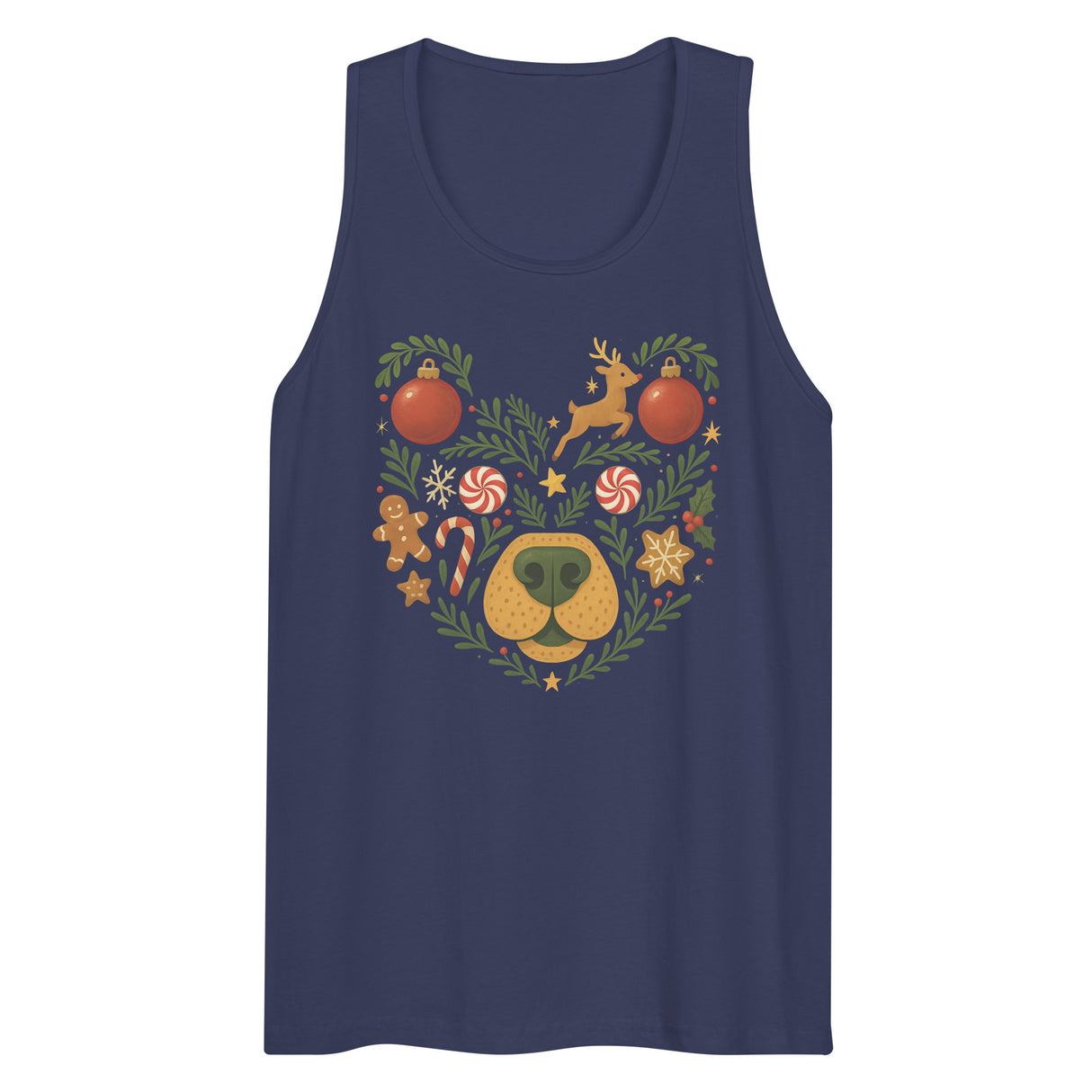 Winter Bear (Tank top)-Tank Top-Swish Embassy
