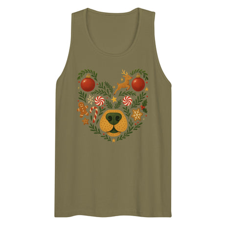 Winter Bear (Tank top)-Tank Top-Swish Embassy