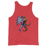 Wolf and Demon (Tank Top)-Halloween Tank-Swish Embassy