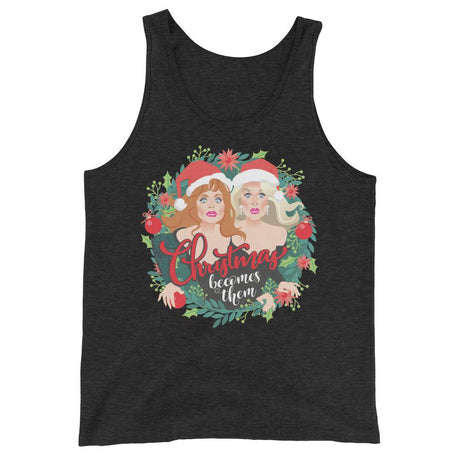 Xmas Becomes Them (Tank Top)-Christmas Tank Tops-Swish Embassy