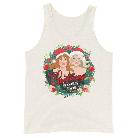 Xmas Becomes Them (Tank Top)-Christmas Tank Tops-Swish Embassy