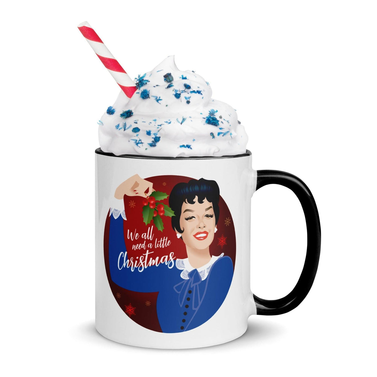 Xmas with Mame (Christmas Mugs)-Mugs-Swish Embassy