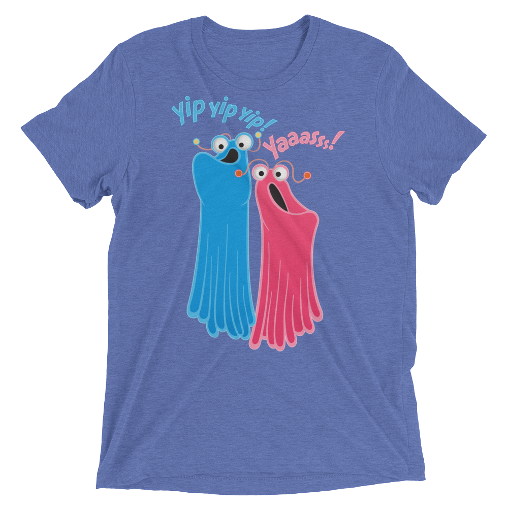 Yip Yip Yasss (Triblend)-Triblend T-Shirt-Swish Embassy