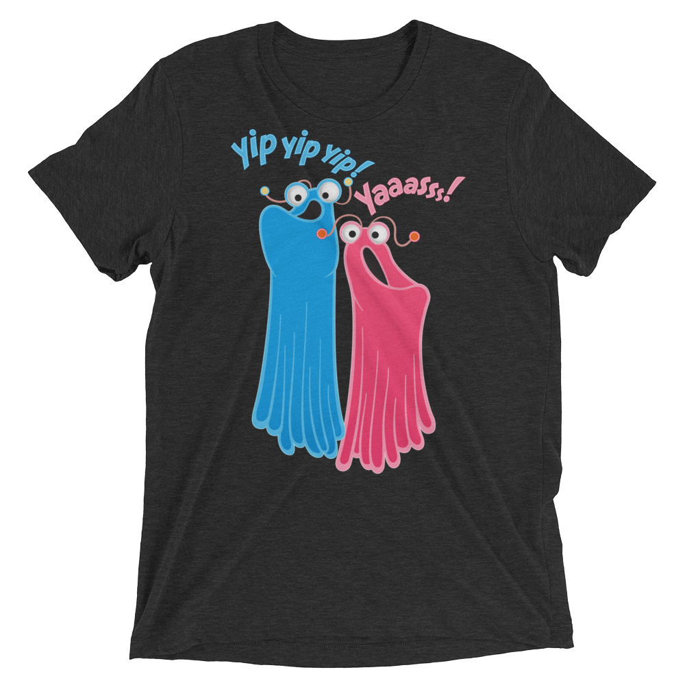 Yip Yip Yasss (Triblend)-Triblend T-Shirt-Swish Embassy