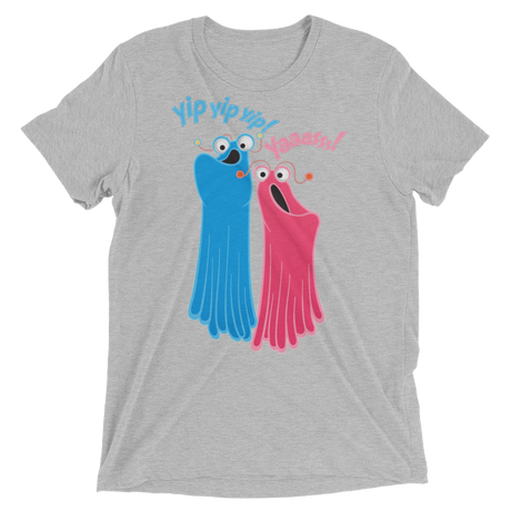 Yip Yip Yasss (Triblend)-Triblend T-Shirt-Swish Embassy