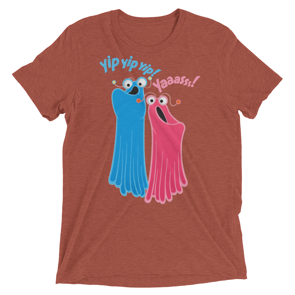 Yip Yip Yasss (Triblend)-Triblend T-Shirt-Swish Embassy