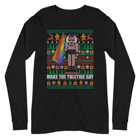 Yuletide Gay (Ugly Christmas)-T-Shirts-Swish Embassy