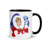 Debut garment mockup | Mrs Claus (Mug) | Black