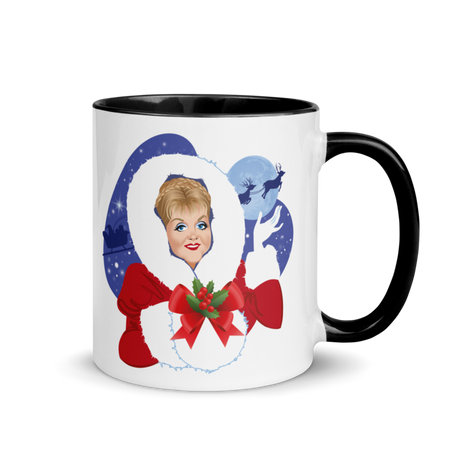 Debut garment mockup | Mrs Claus (Mug) | Black