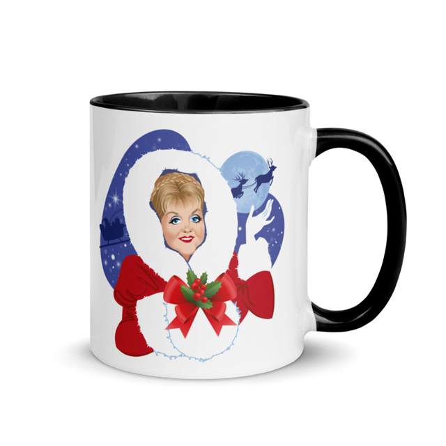Debut garment mockup | Mrs Claus (Mug) | Black