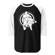Bullseye (Raglan) - Black/White
