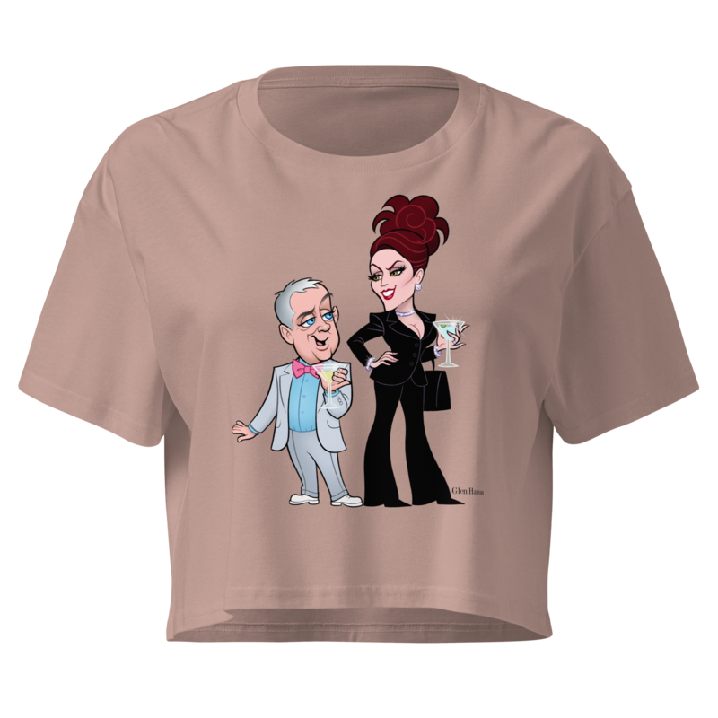 Well Well Well (Crop Top) - Hazy Pink