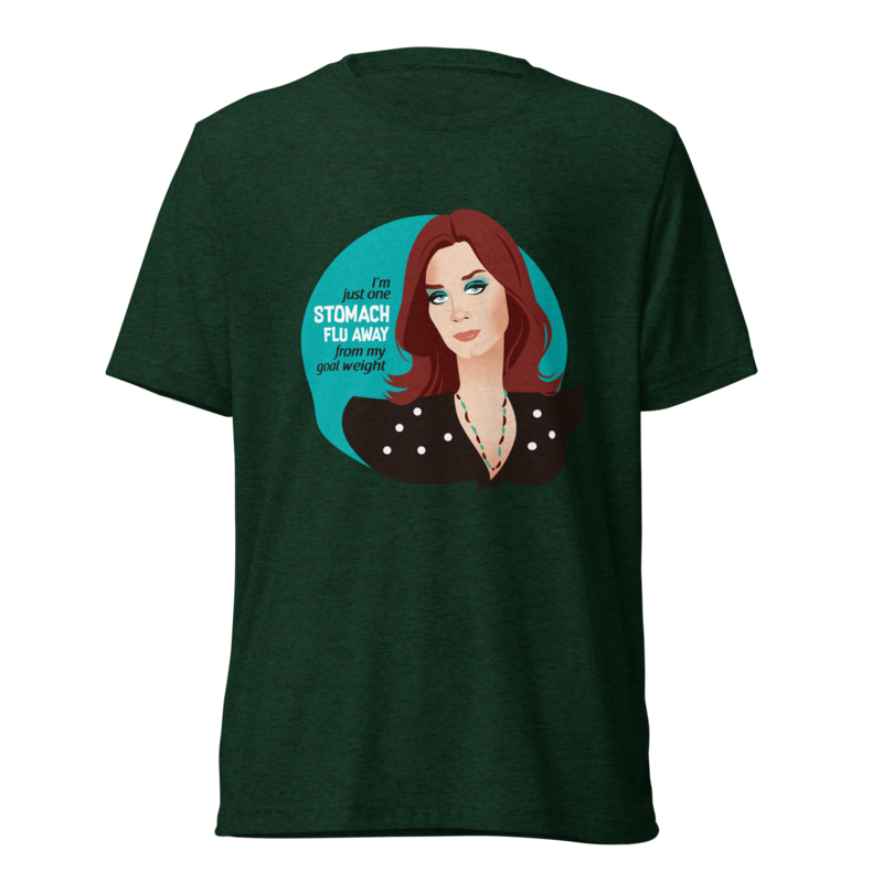 Goal Weight (Triblend) - Emerald Triblend