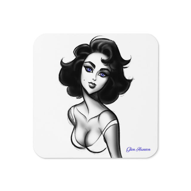 Violet Gaze coaster