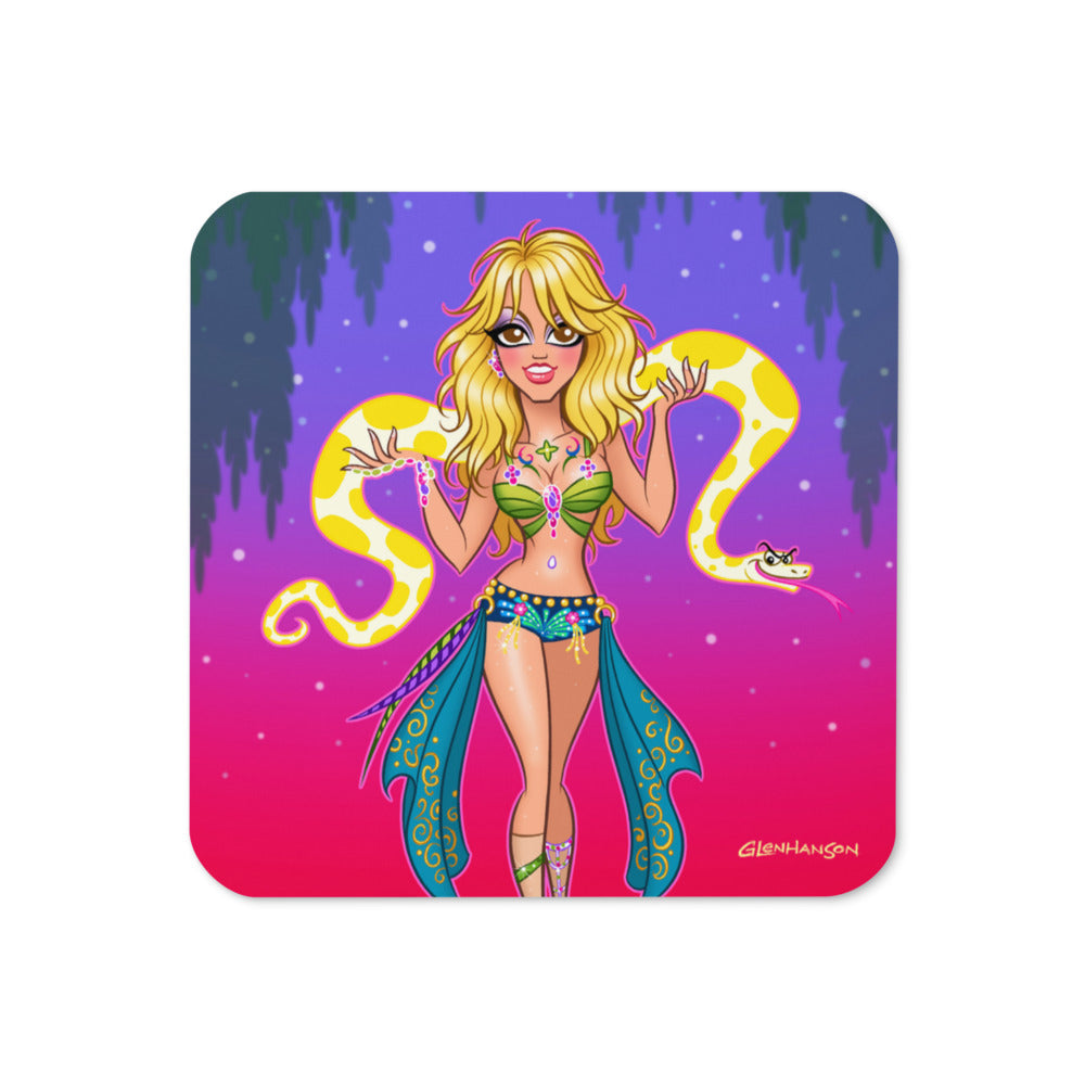 Toxic Temptress coaster