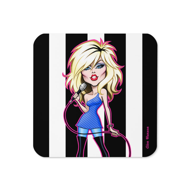New Wave Babe coaster
