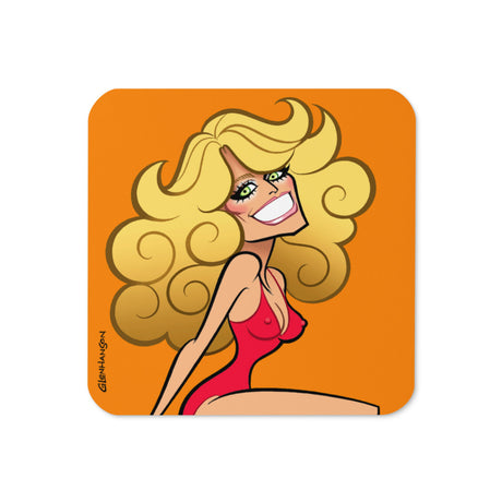 Red Swimsuit coaster