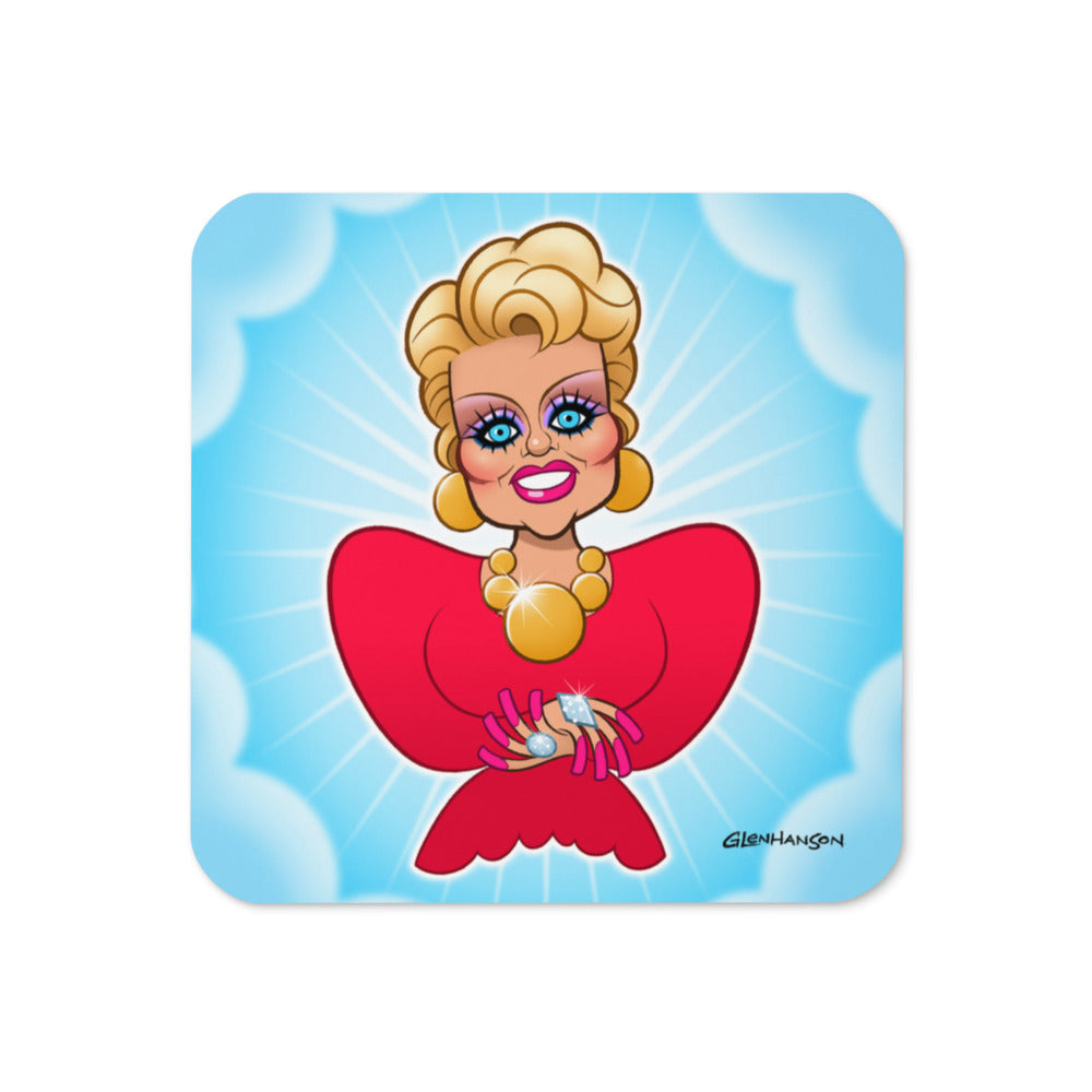 Mascara & Mercy coaster
