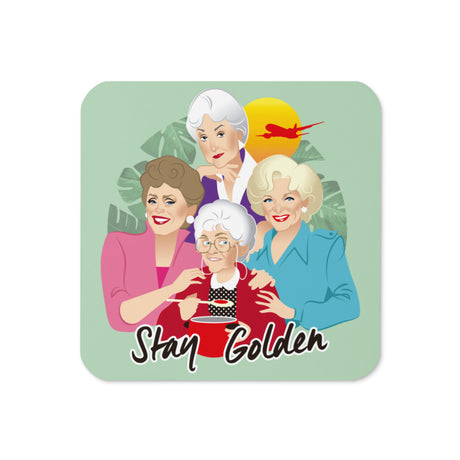 Stay Golden Reimagined coaster