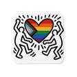 Progress Pride Figures coaster