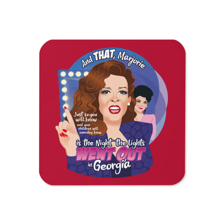 Debut garment mockup | Just So You Know (Coaster) | Default