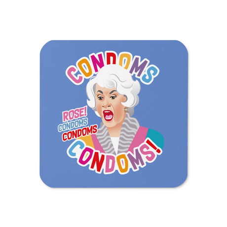 Debut garment mockup | Condoms! (Coaster) | Default